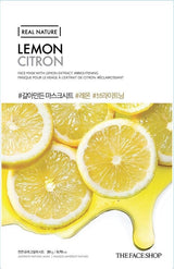REAL NATURE MASK SHEET LEMON x 10pc