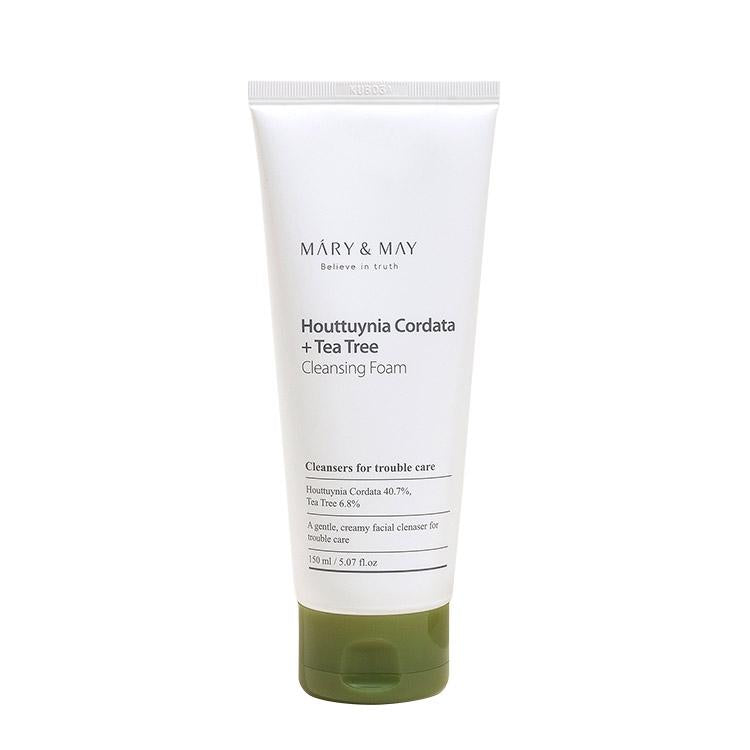 [Mary&May] 1+1 Houttuynia Cordata + Tea Tree Cleansing Foam - 150ml