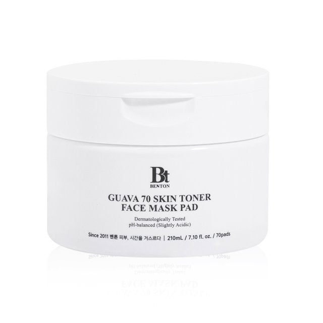 Guava 70 Skin Toner Face Mask Pad 210ml / 70pcs - 4