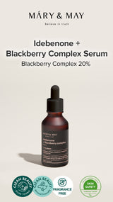 [Mary&May] Idebenone + Blackberry Complex Serum 30ml
