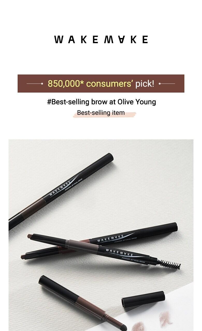 Powder Jet Dual Brow 0.75g - #06 Deep Brown