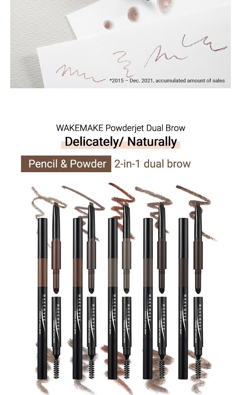 Powder Jet Dual Brow 0.75g - #07 Neutral Brown