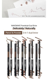 Powder Jet Dual Brow 0.75g - #08 Ash Brown