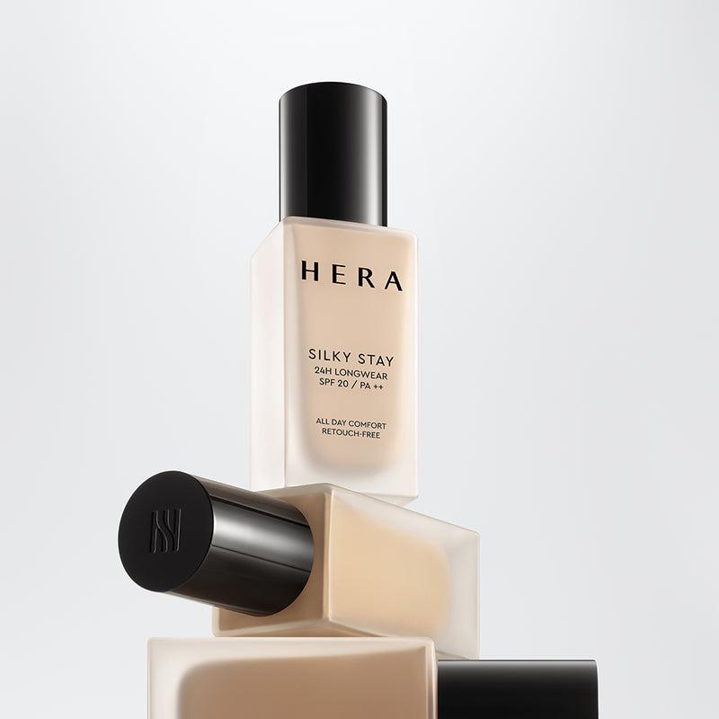 Silky Stay Foundation 24h Longwear PA++ 30g - 21W1 WARM VANILLA