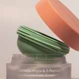 [haruharuwonder] Centella Phyto & 5 Peptide Concentrate Cream 30ml + Refill 30ml