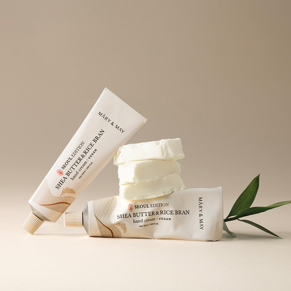 Seoul Edition SHEA BUTTER & RICE BRAN Hand Cream 50ml