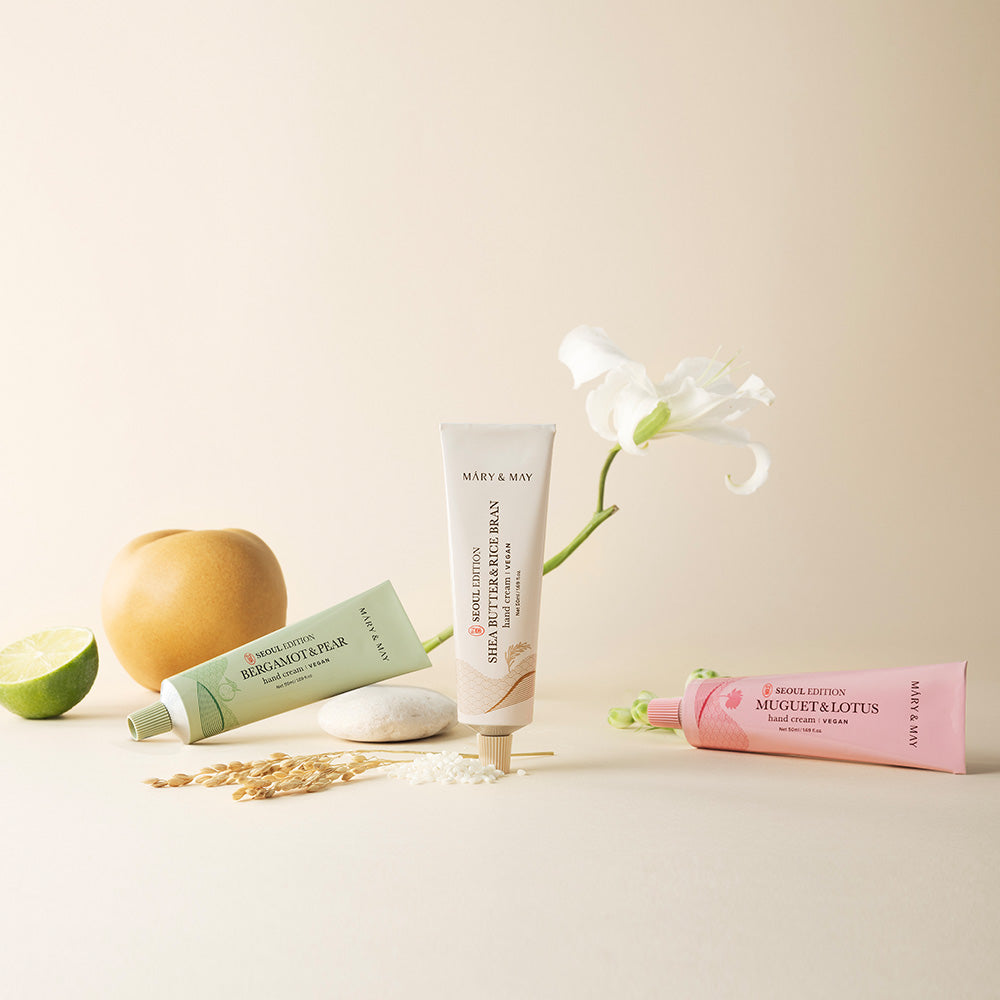 Seoul Edition SHEA BUTTER & RICE BRAN Hand Cream 50ml