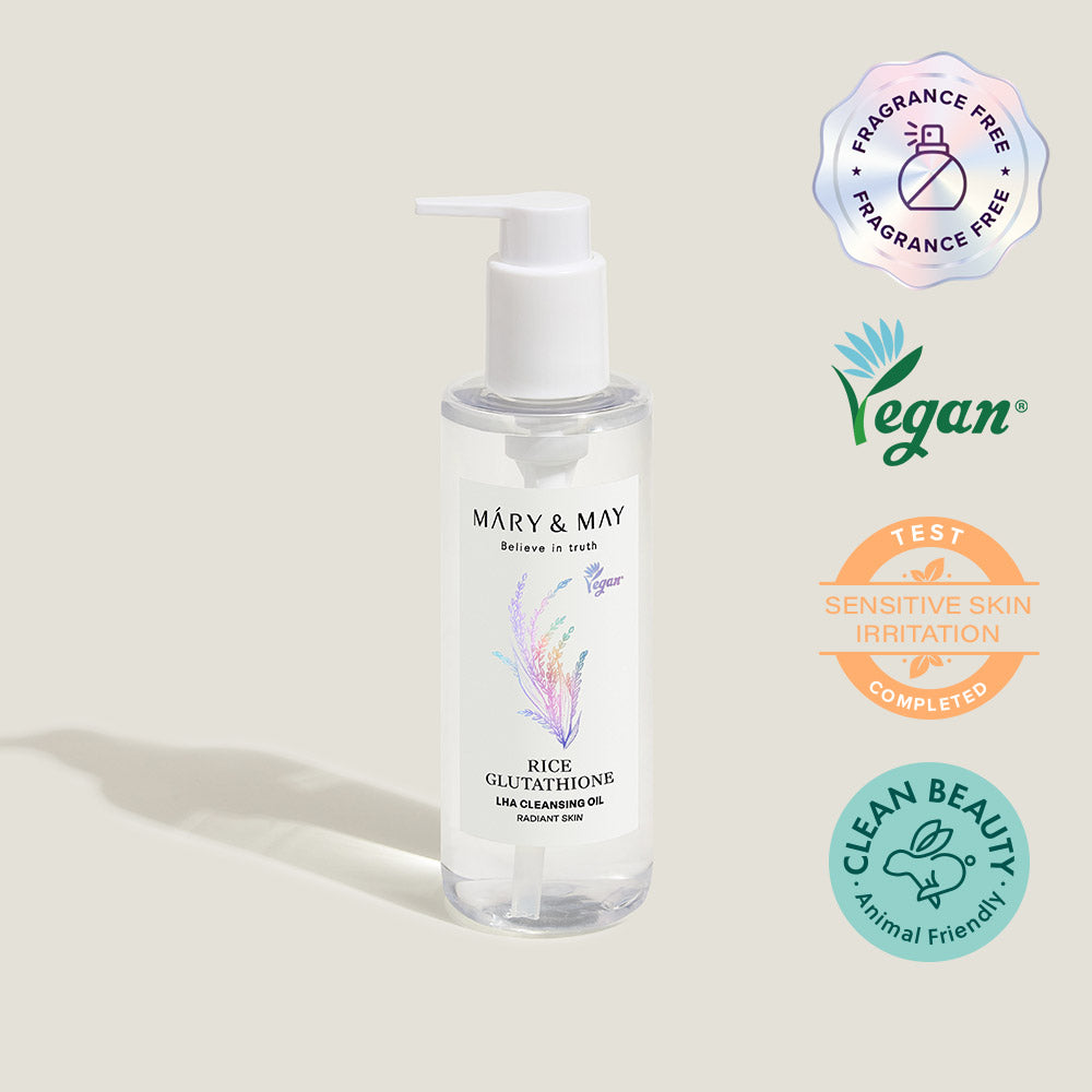 [Mary&May] 1+1 Rice Glutathione LHA Cleansing Oil 200ml