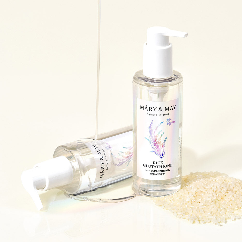 [Mary&May] 1+1 Rice Glutathione LHA Cleansing Oil 200ml