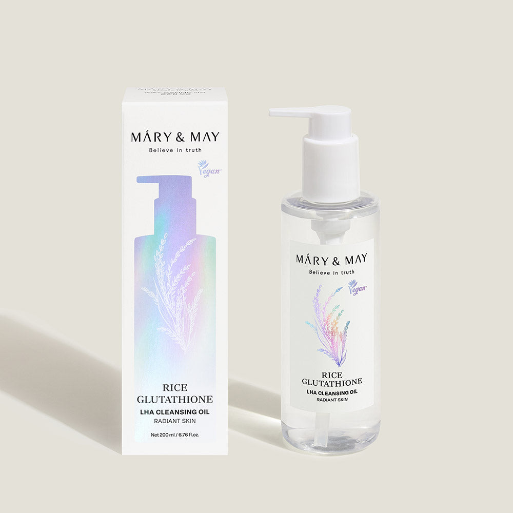 [Mary&May] 1+1 Rice Glutathione LHA Cleansing Oil 200ml