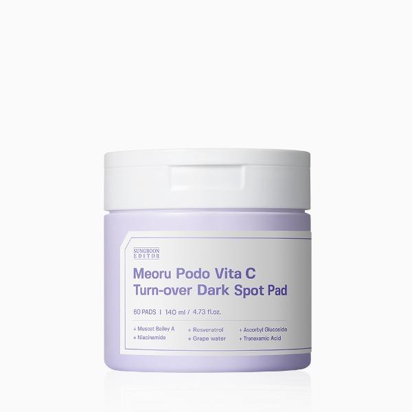 [SUNGBOON EDITOR] Meoru Podo Vita C Turn-over Dark Spot Pad 60pcs