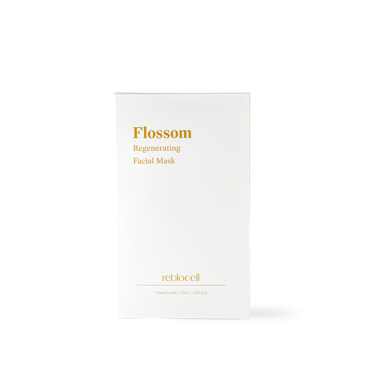 Flossom Regenerating Facial Mask EGF 1ppm 1 Sheet - 15