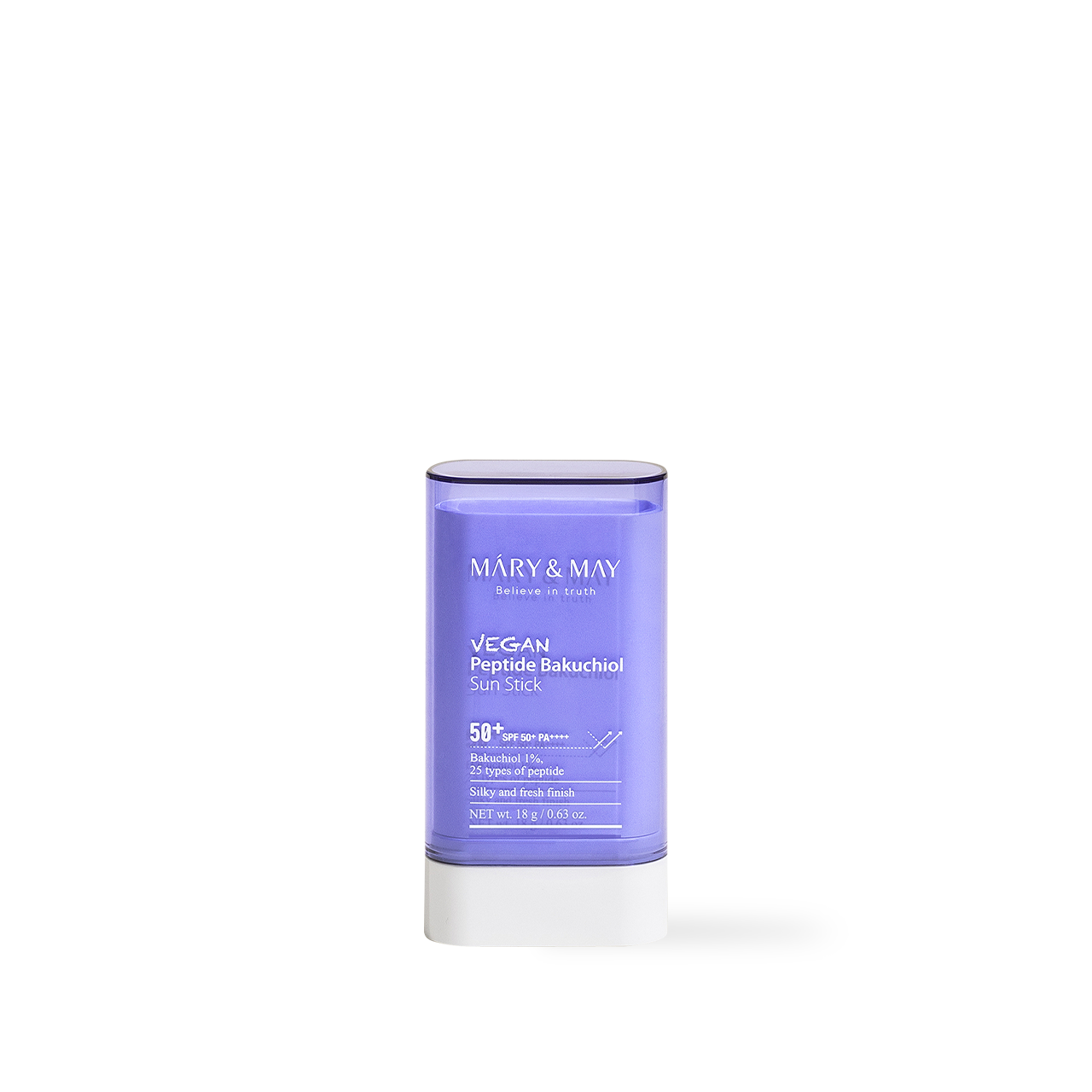 [Mary&May] Vegan Peptide Bakuchiol Sun Stick SPF50+ PA++++ 18g