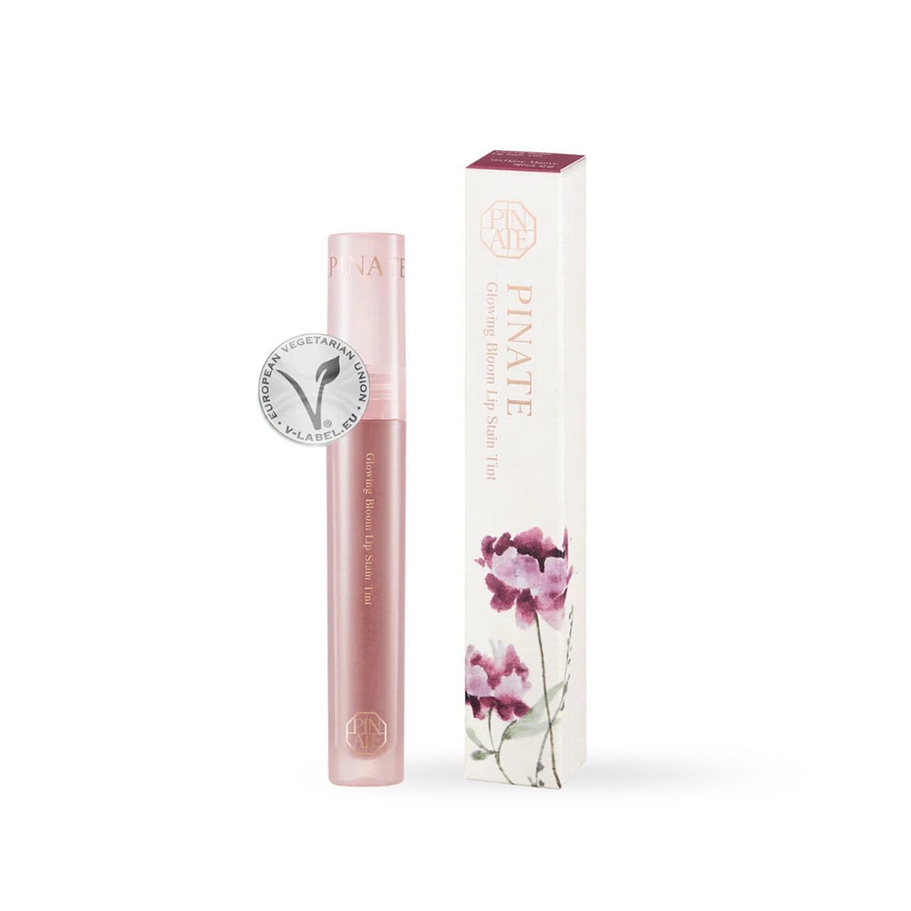 [Pinate] Leuchtender Blüten-Lippenfleck – 5 Farben