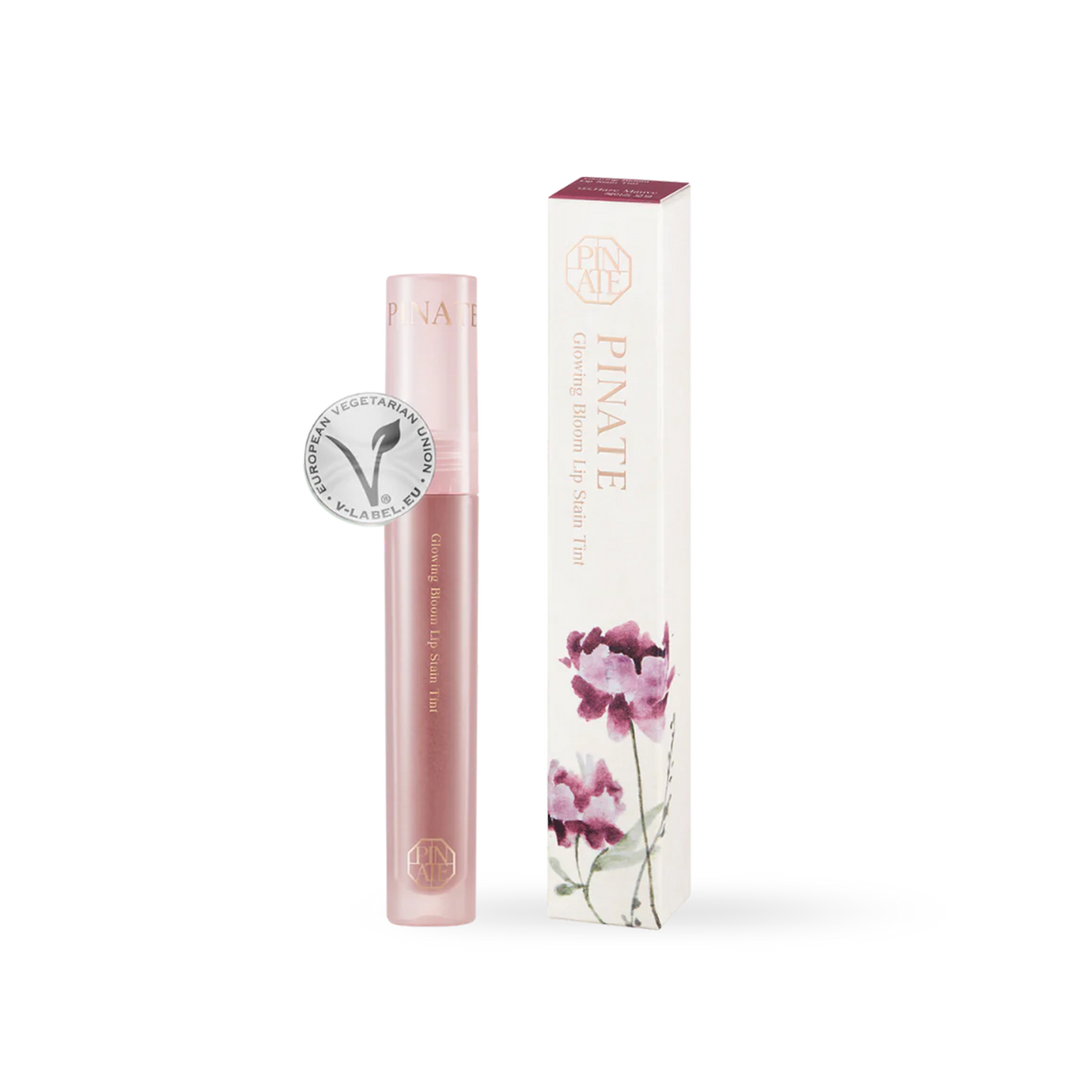 [Pinate] Leuchtender Blüten-Lippenfleck – 5 Farben