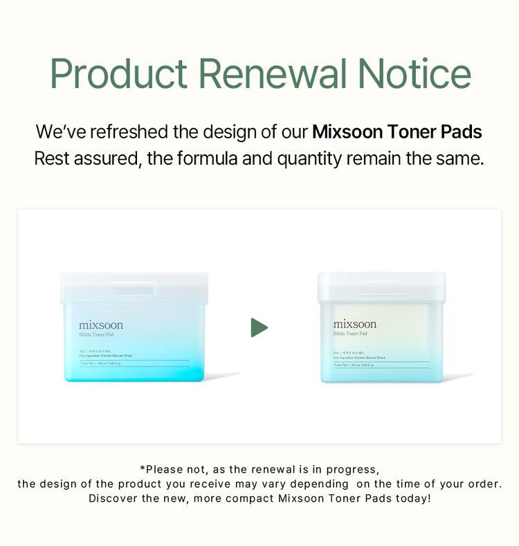 [MIXSOON] Bifida Toner Pad 120ea