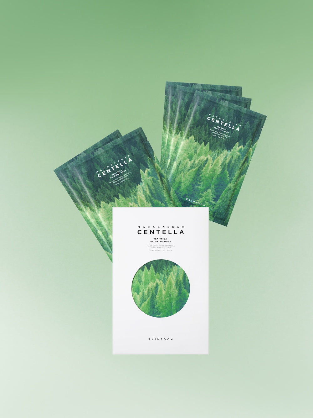 Madagascar Centella Tea-Trica Relaxing Mask 5ea*24ml