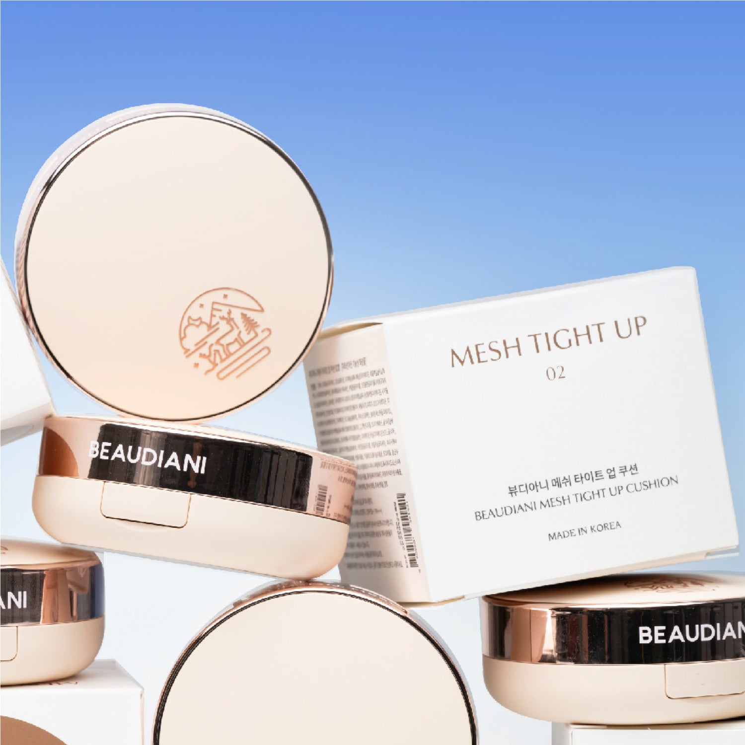 [Beaudiani] Mesh Tight Up Cushion 12g - 3 Colors