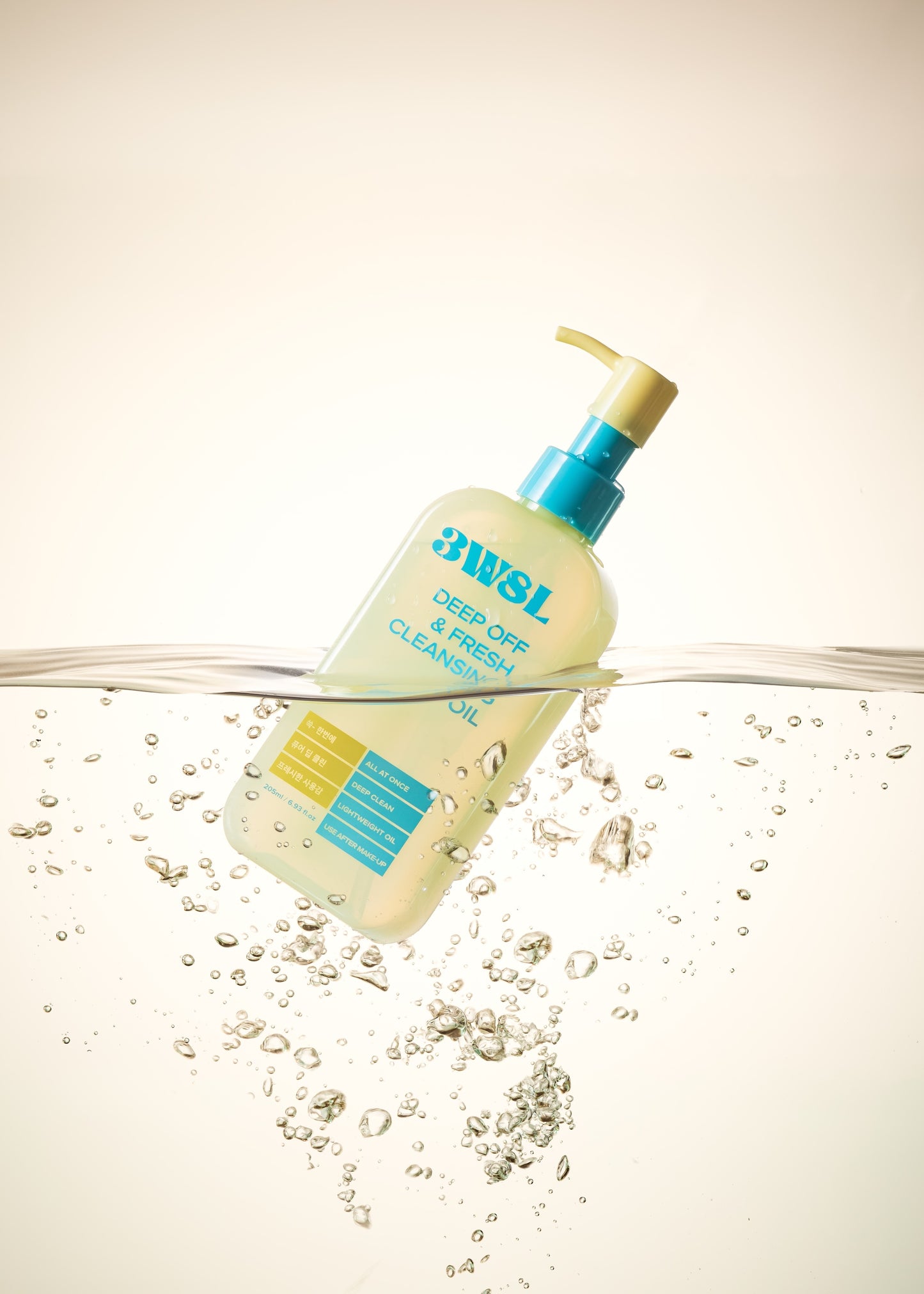 [3W8L] Deep Off & Fresh Cleansing Oil 205ml