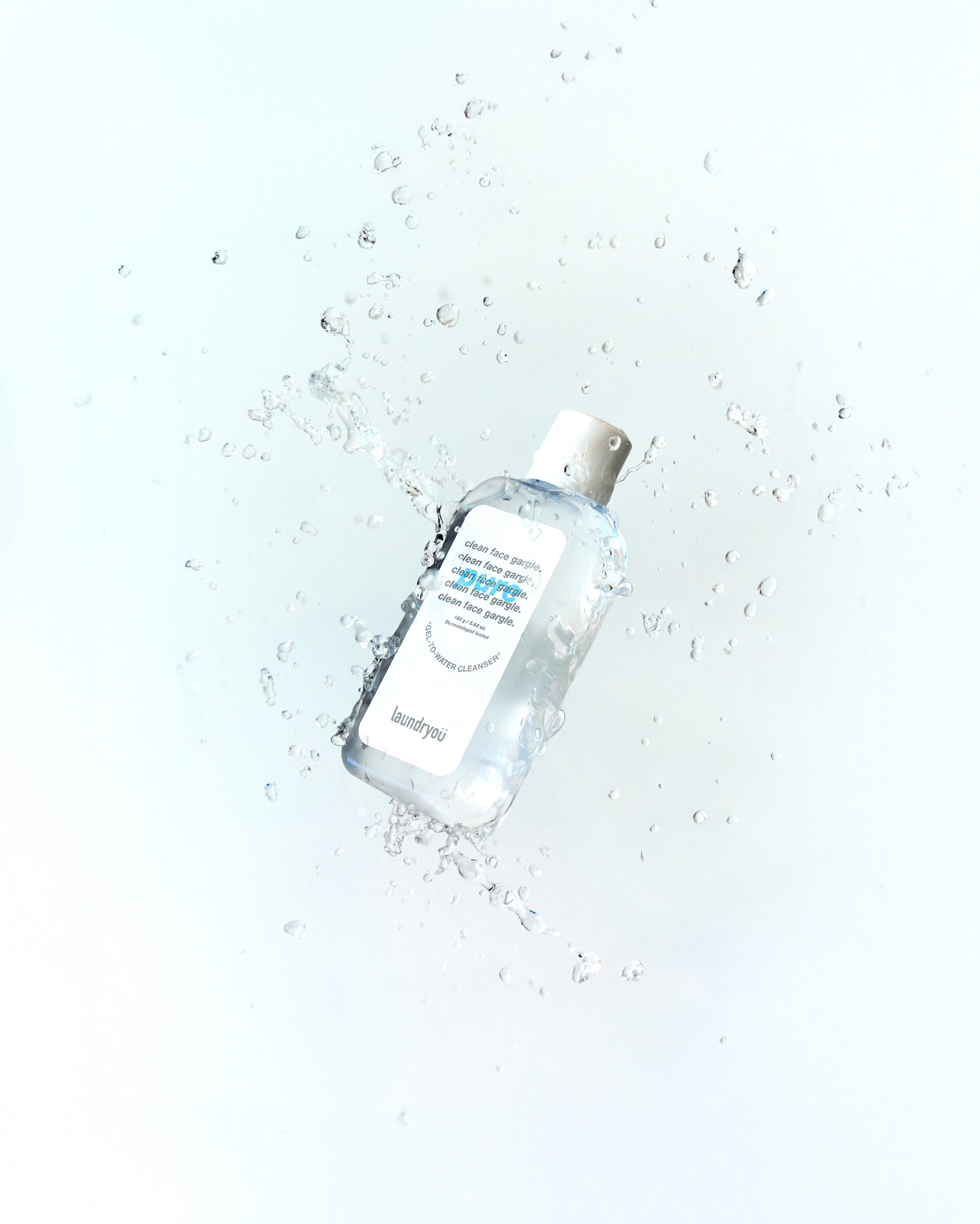[Laundryou] Clean Face Gargle Gel-to-Foam Cleanser PURE 160g