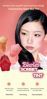 [Tiptoe] Blurlet Sorbet Tint 4ml - 6 Colors