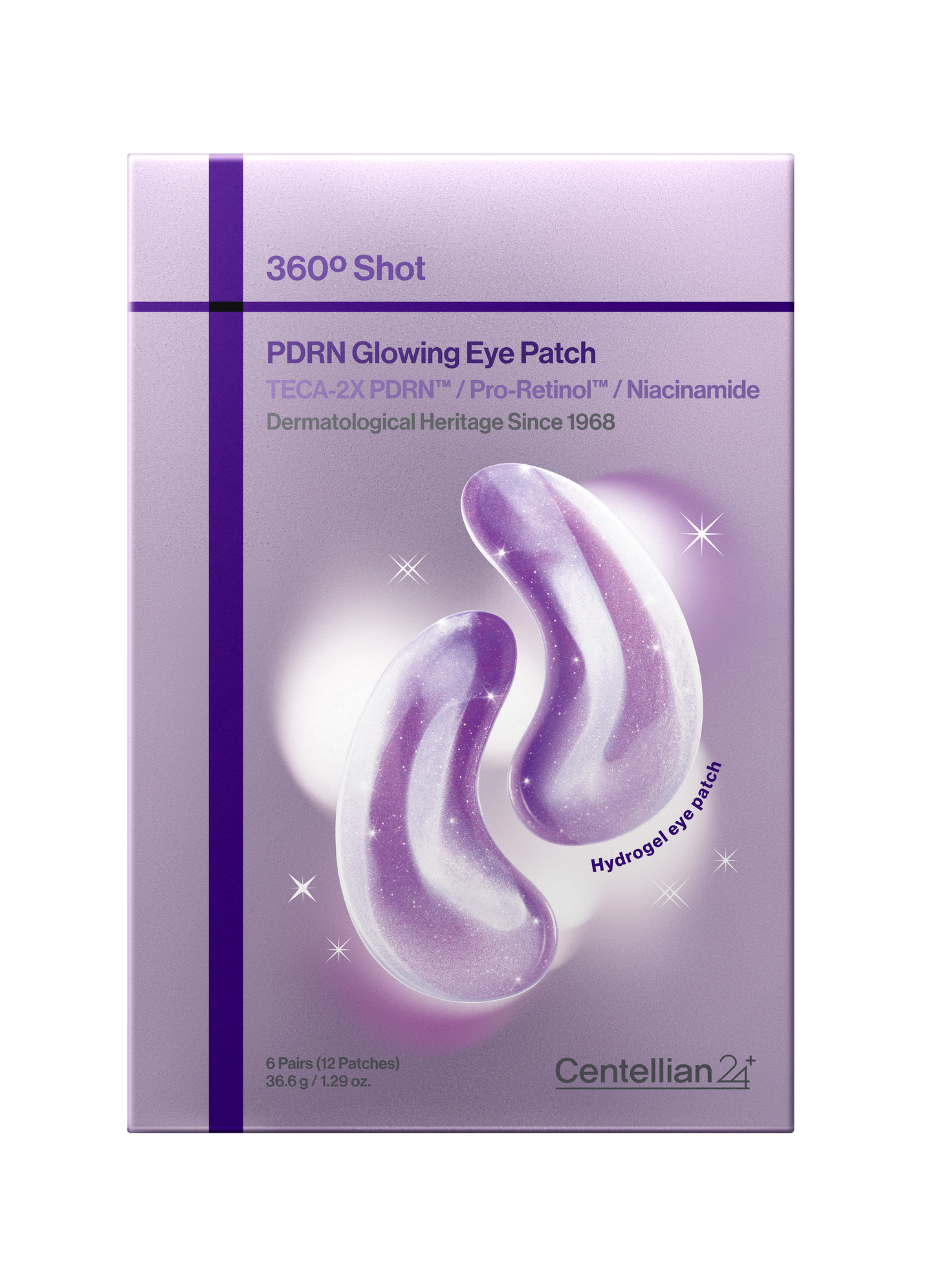 360º Shot PDRN glowing eye patch 1pair*