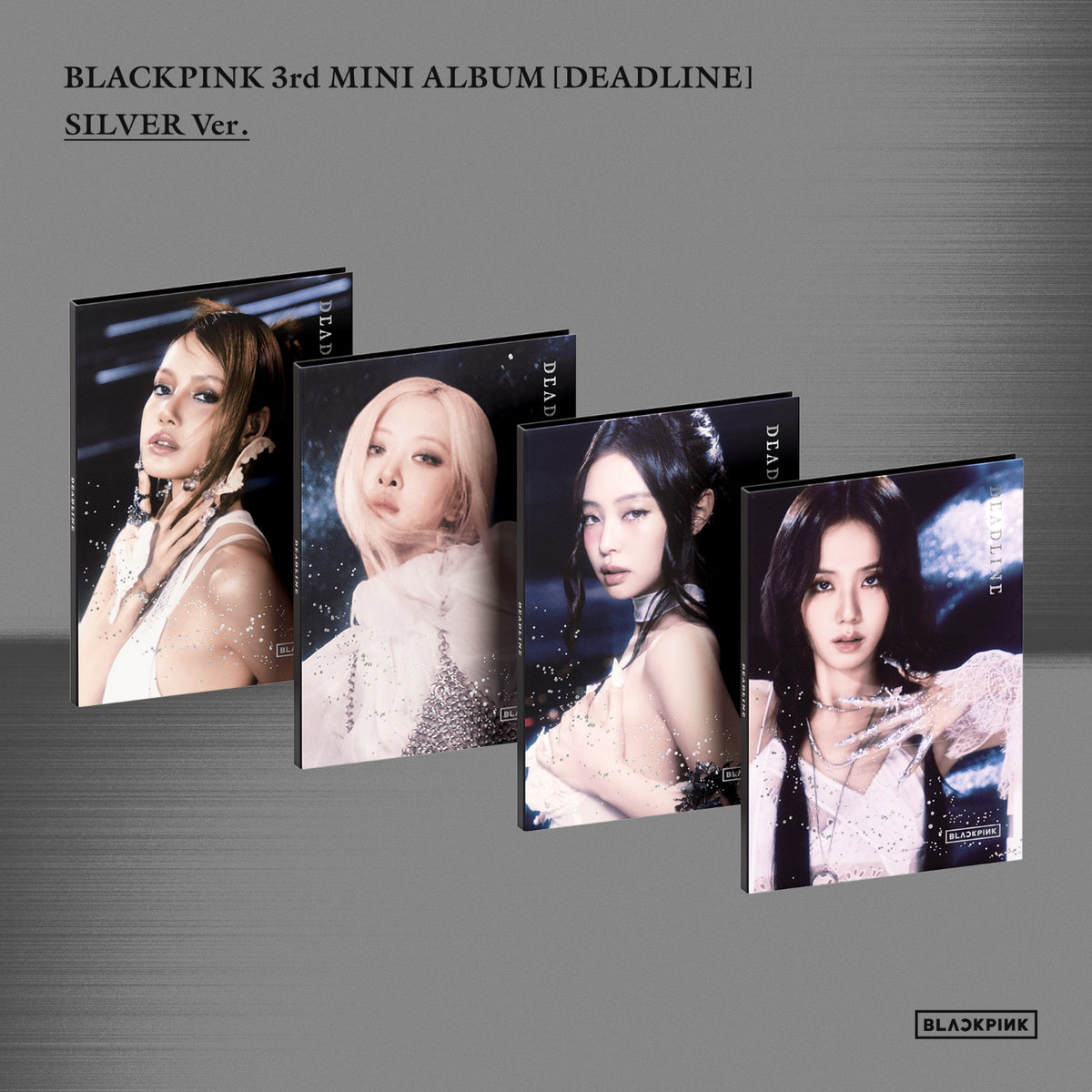 BLACKPINK 3rd MINI ALBUM [DEADLINE] SILVER Ver. - ROSÉ ver.