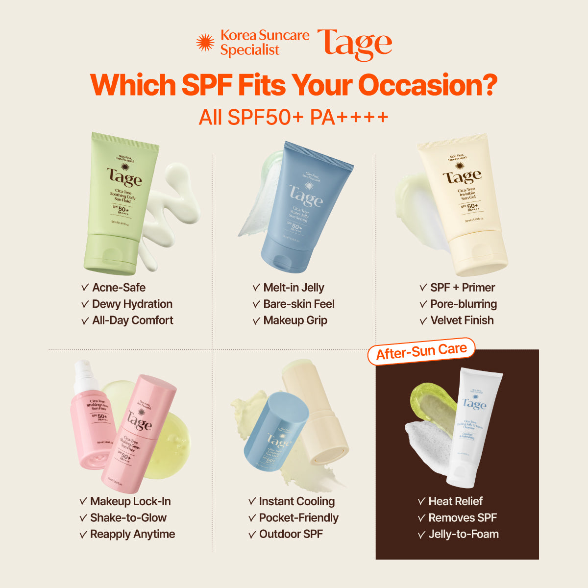 [Tage] Cica-Tree Cooling Sun Stick 19g
