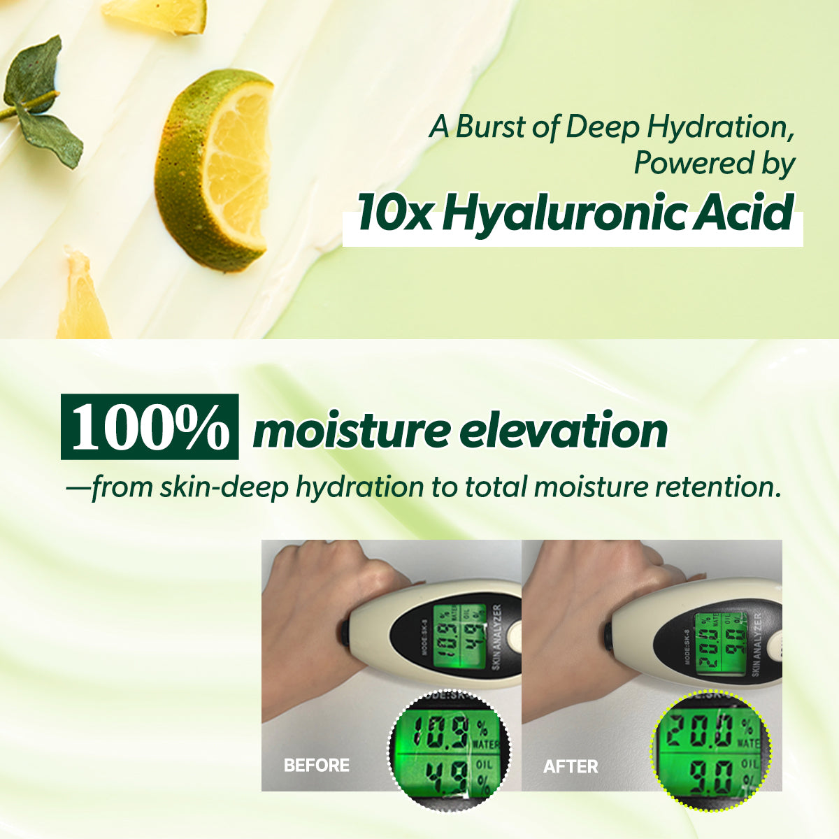 Fresh Lime Glow & Super Hydrating Moisturizer 80ml