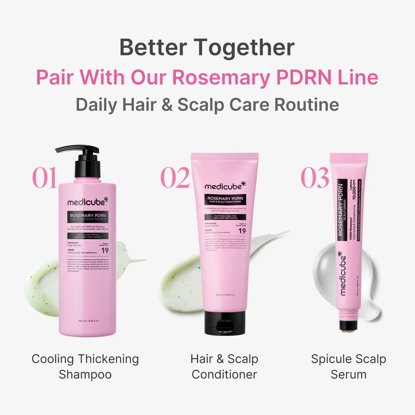 [Medicube] Rosemary PDRN Cooling Thickening Shampoo 400ml