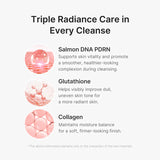 PDRN Pink Glutathione Capsule Cleansing Foam 120g