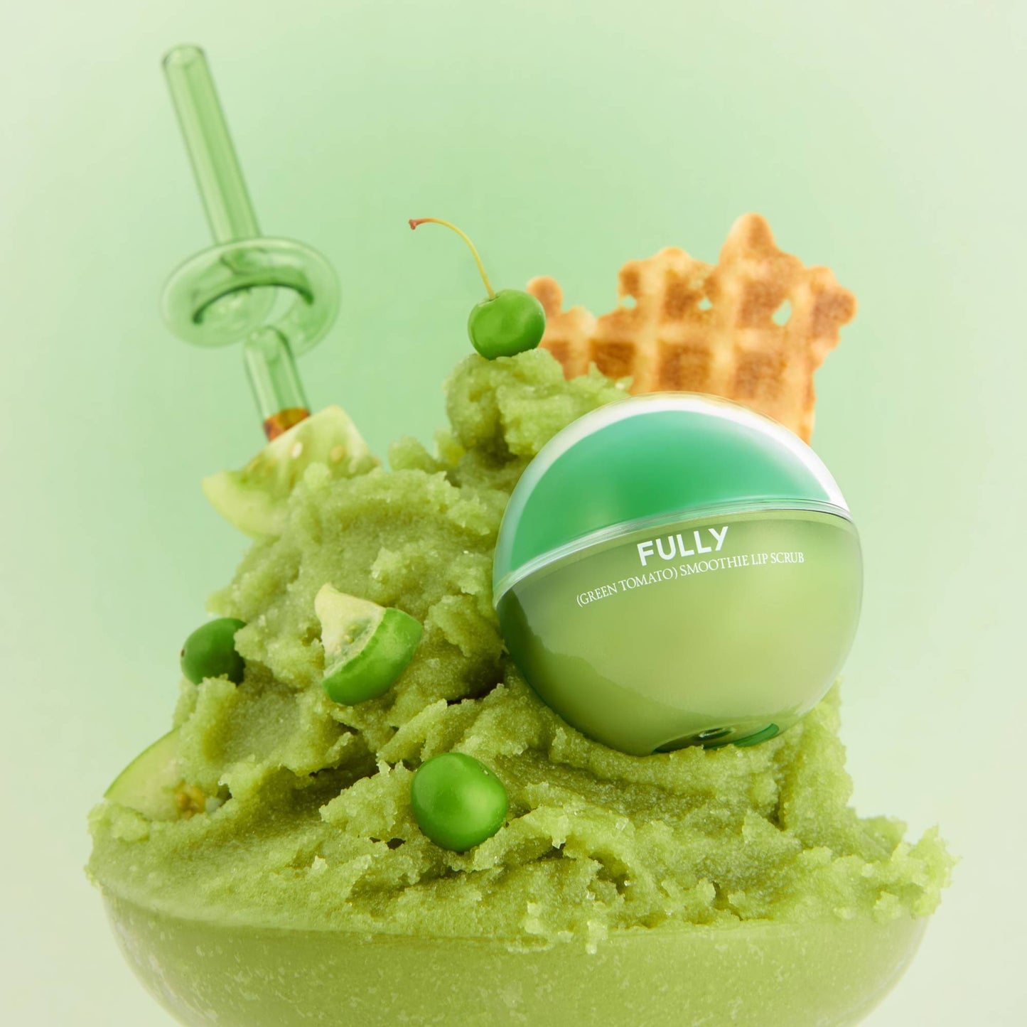 [FULLY] Green Tomato Smoothie Lip Scrub 12g