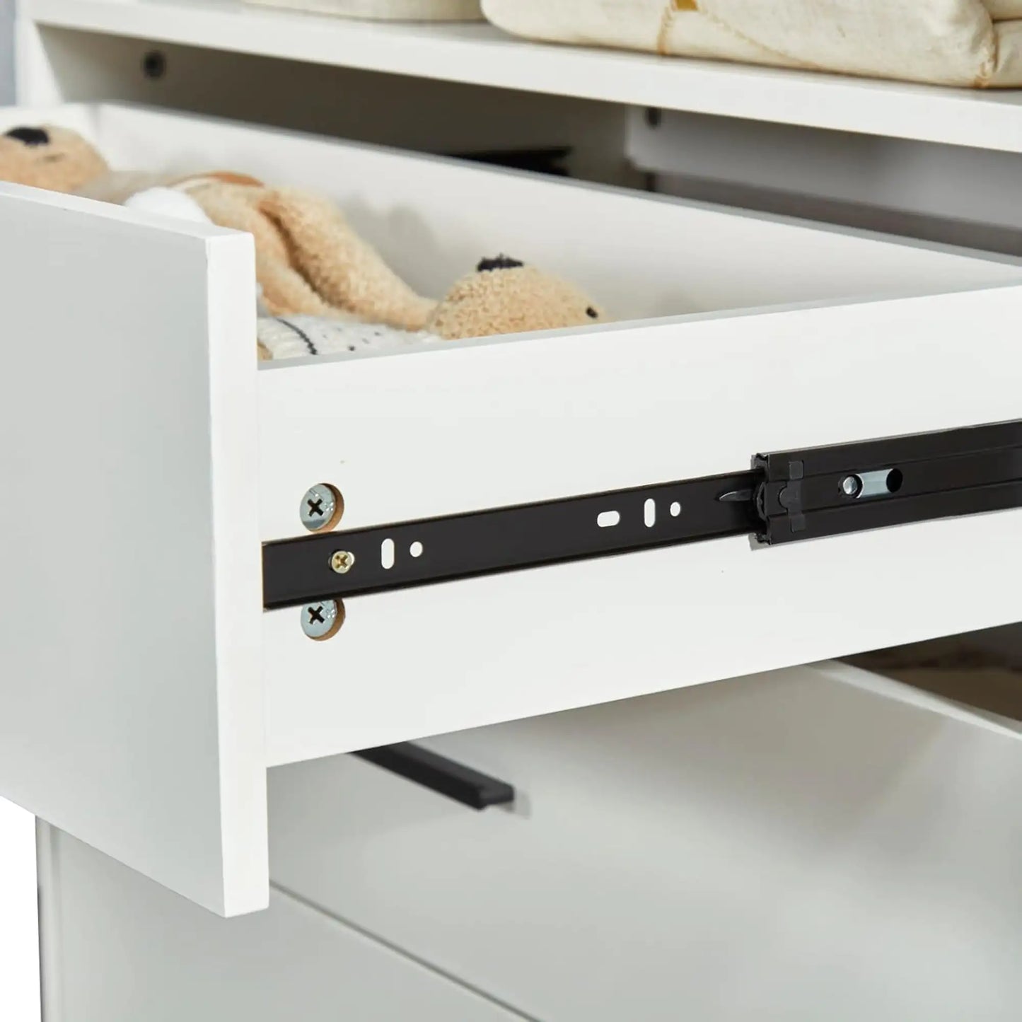 Modern White Closet Organizer