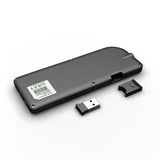 Rii X1, Mini Wireless Keyboard, Touchpad Keyboard, HTPC Remote Control, Compact Keyboard