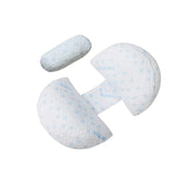 Cooling Pregnant Pillow for Side Sleeping with Washable Cover