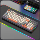 XUNFOX K85, Wired Mechanical Keyboard, Esports Gaming Keyboard, Hot Swappable, RGB Backlit