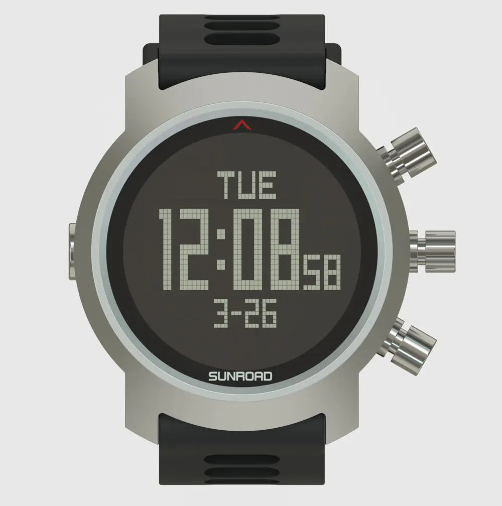 Stylish Men's Sports Watch with Altimeter and Compass