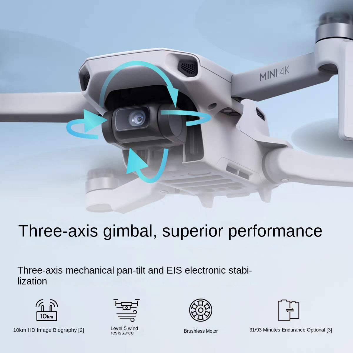 DJI Mini 4K Ultra HD Aerial Drone with Intelligent Range Shooting & Remote Control Aircraft