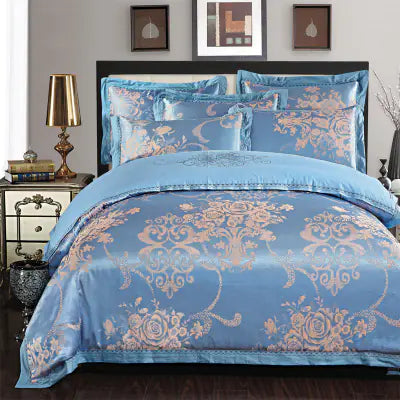 Pure Cotton Jacquard 4-Piece Bedding Set (Wholesale)