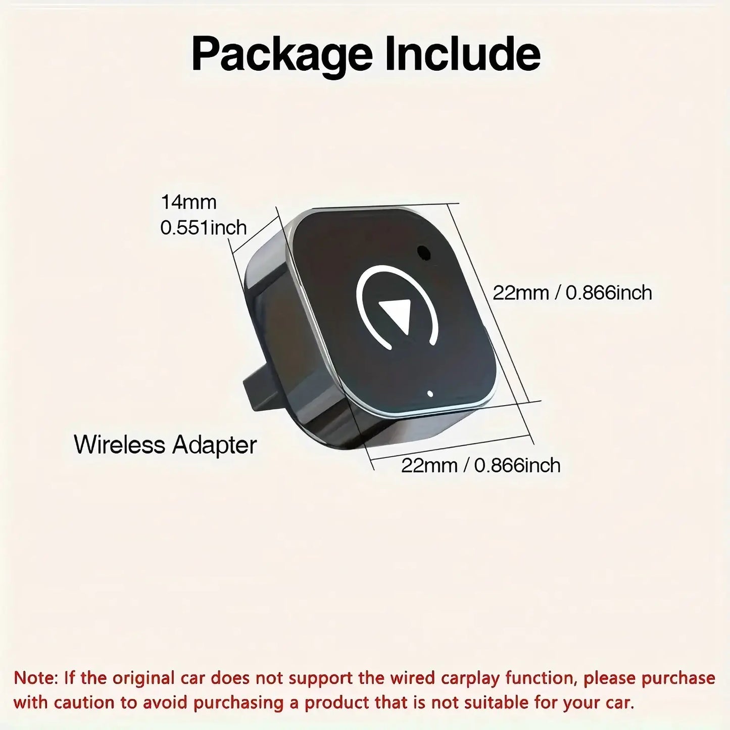 CarPlay Wired to Wireless Box