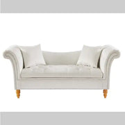 Velvet Ottoman