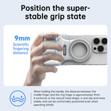 MagSafe Compatible Photography Grip, MFi Certified Wireless Bluetooth Stabilizer for Shake-Free Shooting & Vlogging