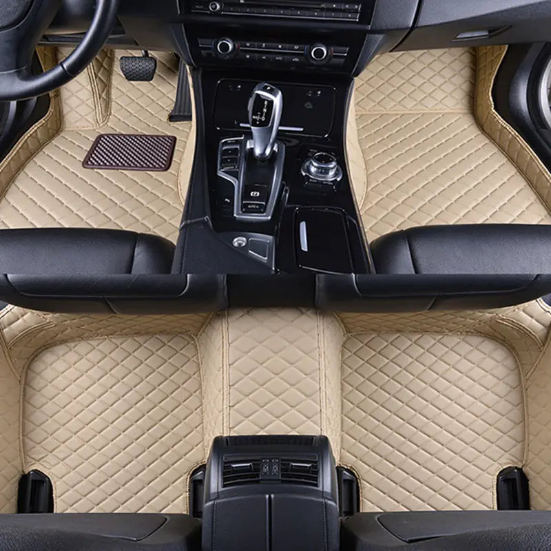 Diamond Pattern Wear-Resistant Car Floor Mat
