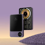 10000mAh MagSafe Magnetic Power Bank PD20W 15W Wireless Fast Charger, External Auxiliary Battery Pack for iPhone 15/14/13