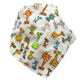 Waterproof Cotton Baby Bibs with Cartoon Design