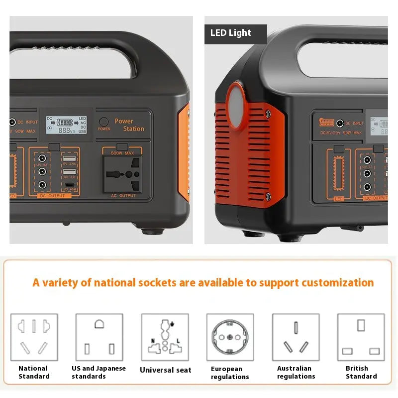 500W Outdoor Portable Power Station