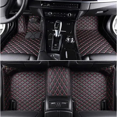 Diamond Pattern Wear-Resistant Car Floor Mat