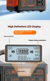 500W Outdoor Portable Power Station
