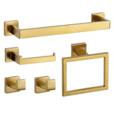 Wall-Mounted Stainless Steel Bathroom Hardware Set