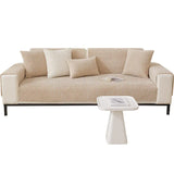 Fleece Sofa Cushion Cover for All Seasons (European Style)